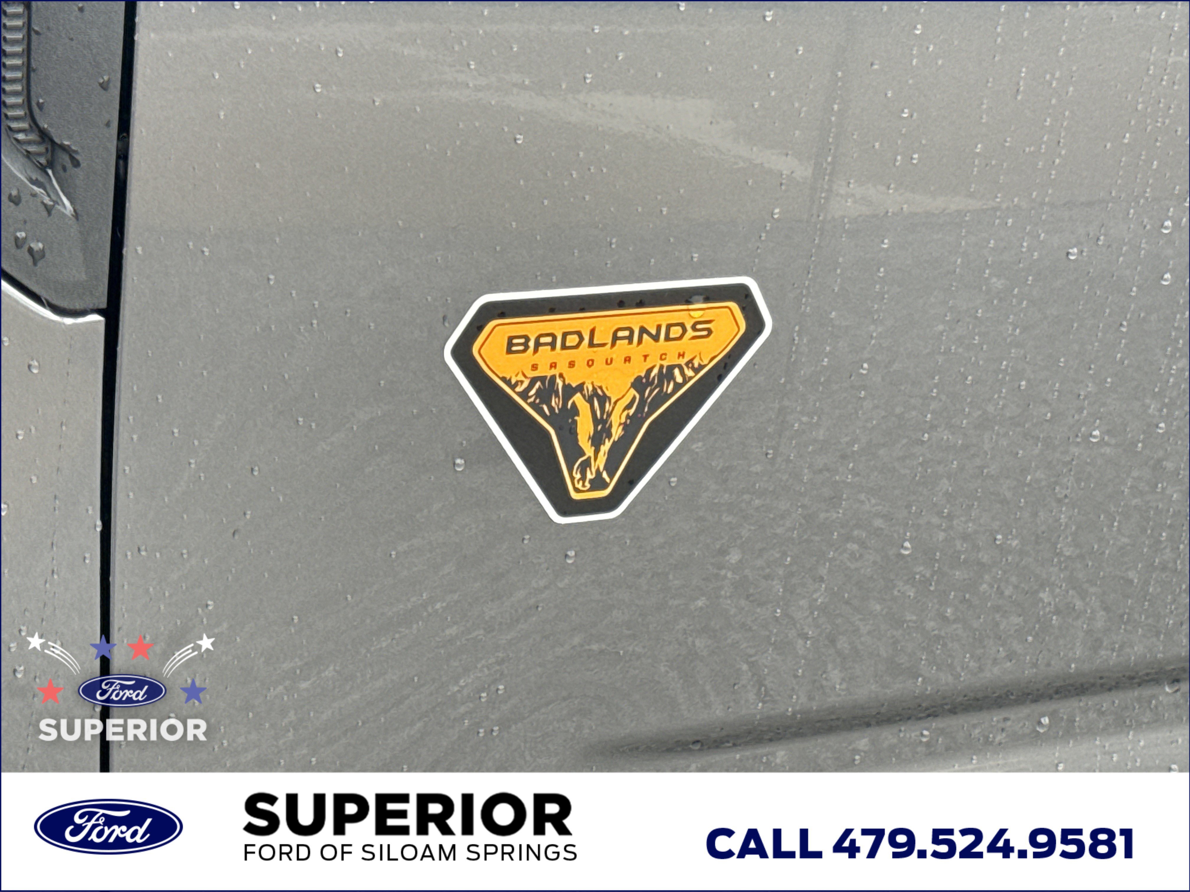 New 2026 Carbonized Gray Metallic Ford Badlands 4WD image 13