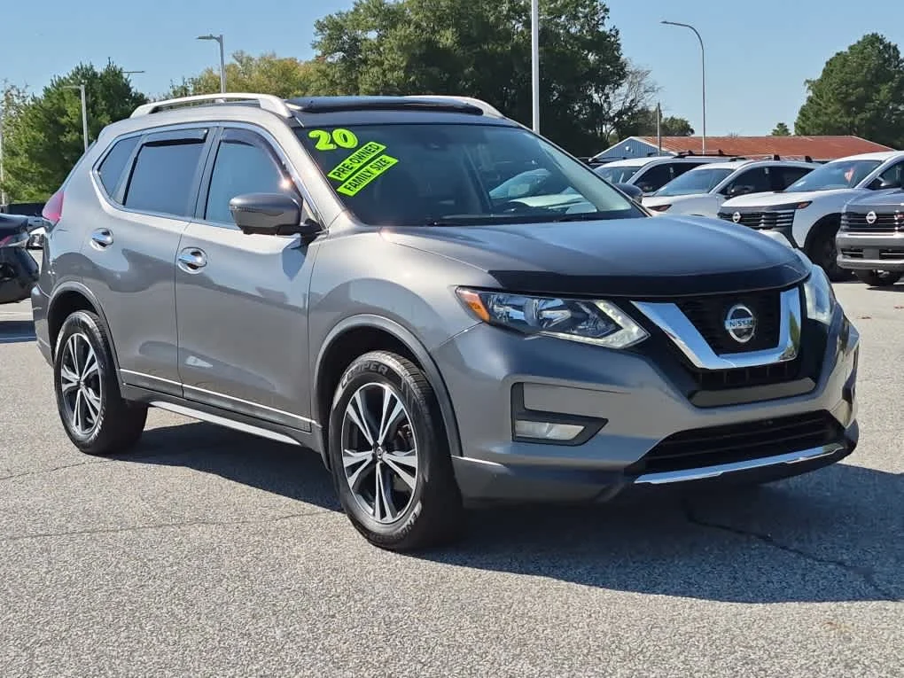Used 2020 Gun Metallic Nissan SV image 2