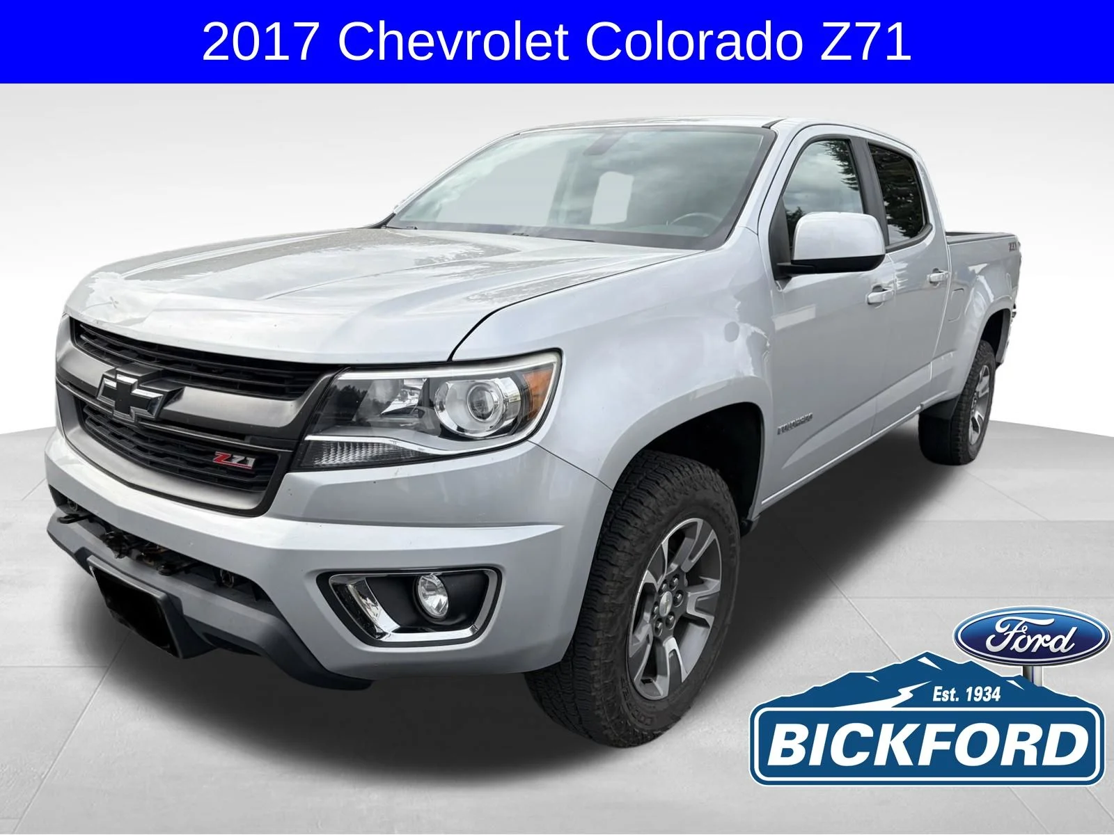Used 2017 Silver Chevrolet Z71 image 1