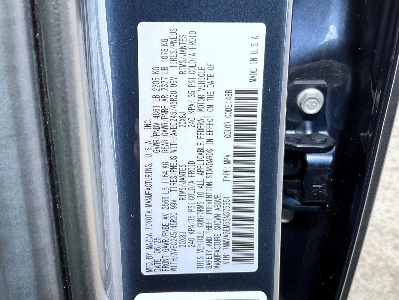 Used 2025 Blue Mazda 2.5 S Premium Plus Package image 26