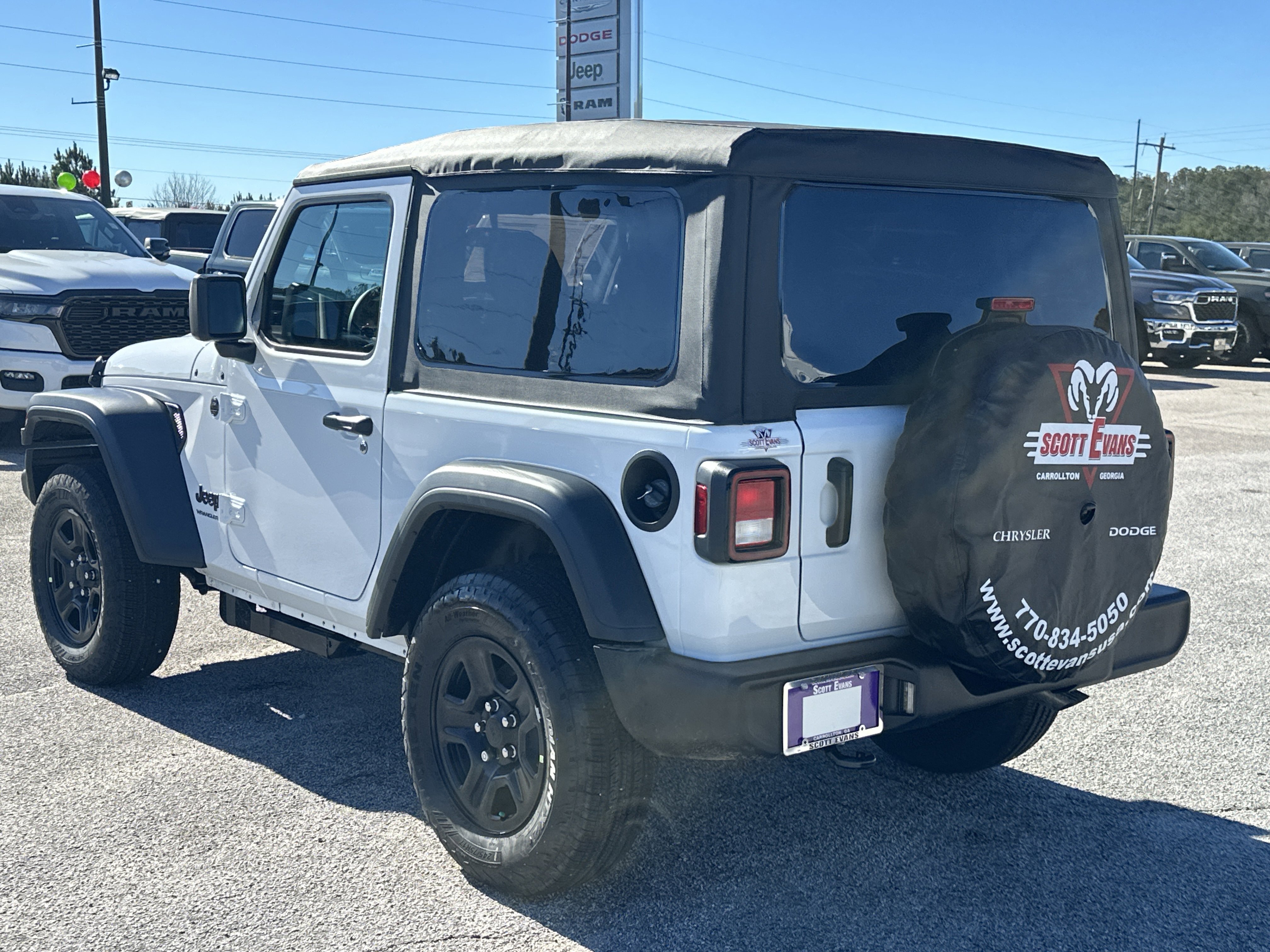 New 2026 Bright White Clearcoat Jeep Sport image 6