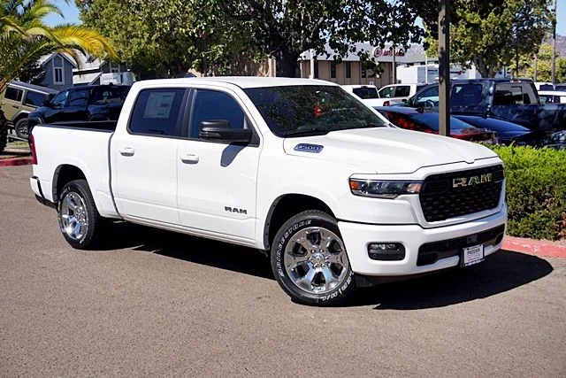 New 2026 Bright White Clear-Coat Exterior Paint RAM Big Horn/Lone Star image 3