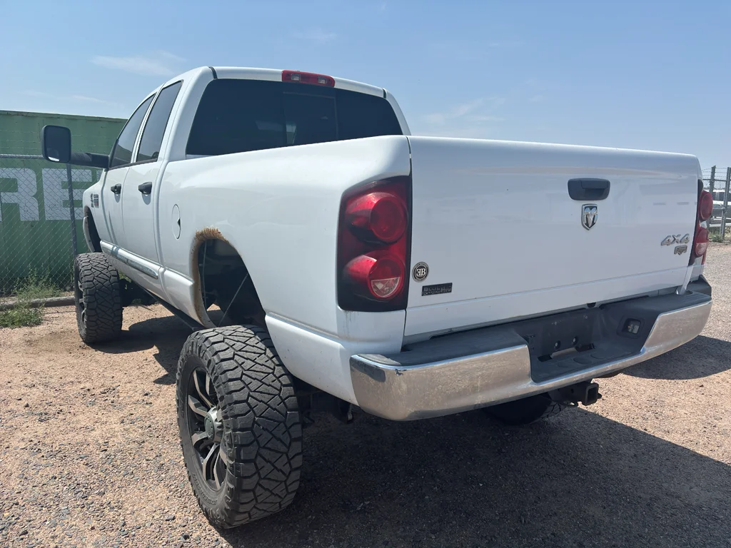 Used 2008 Bright White Clearcoat Dodge Laramie image 7