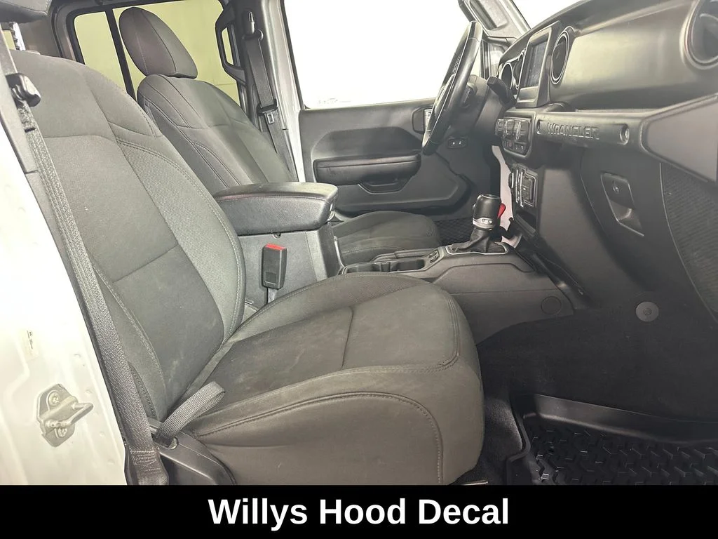 Used 2020 White Jeep Unlimited Sport image 30