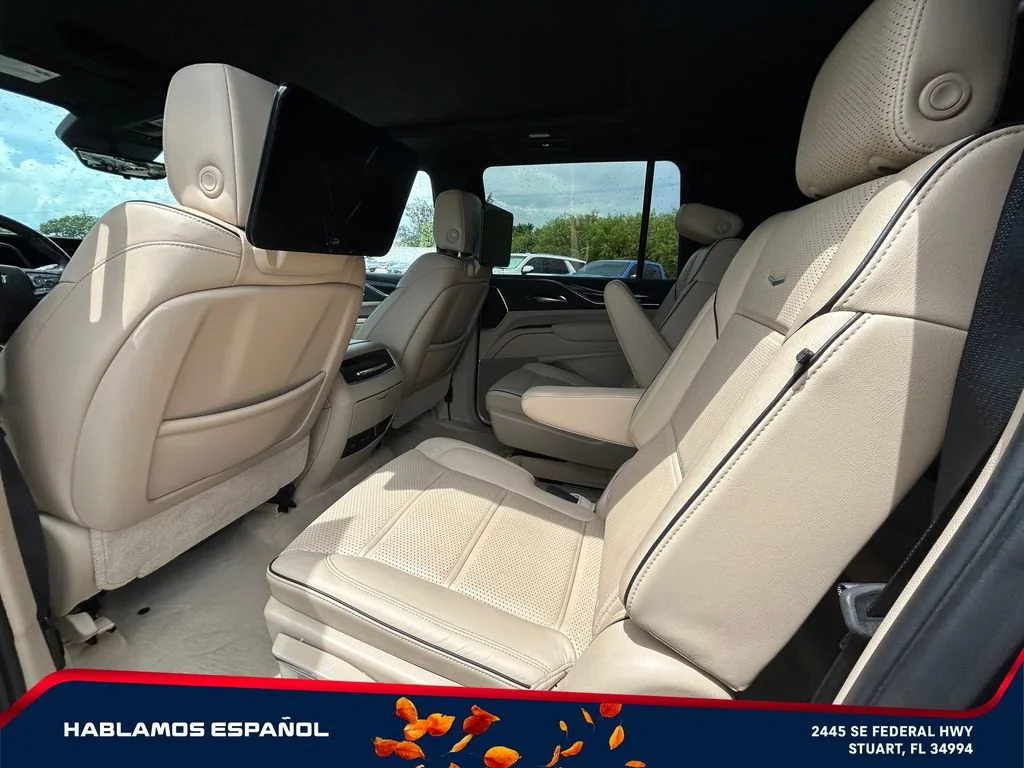Used 2021 DARK MOON BLUE METALLIC Cadillac Premium Luxury image 13
