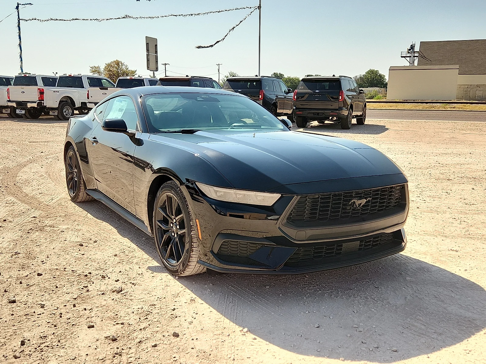 New 2026 Shadow Black Ford EcoBoost image 1