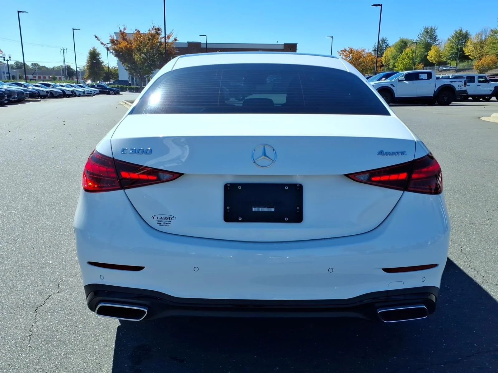 Used 2023 Polar White Mercedes-Benz C 300 image 16