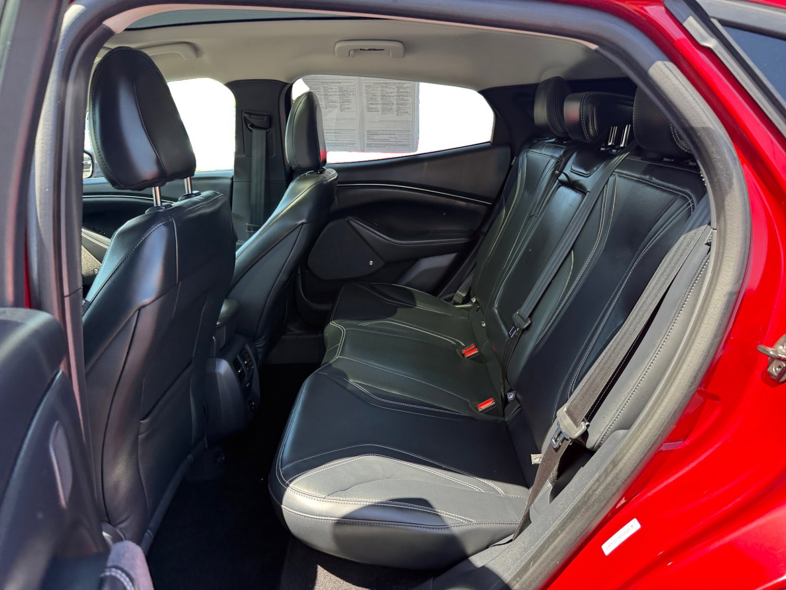 Used 2022 Red Metallic Ford Premium image 16