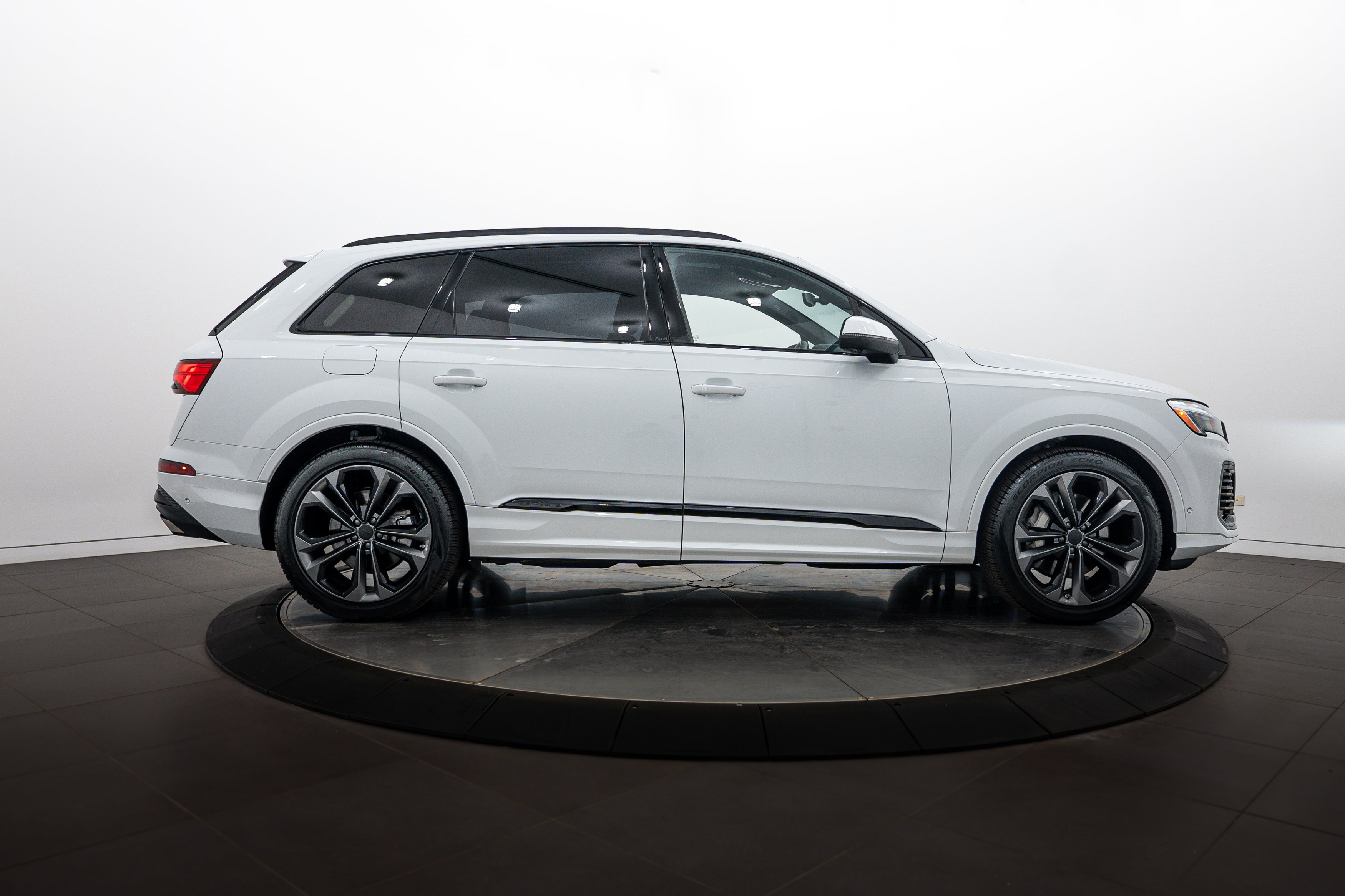 Used 2026 Glacier White Metallic Audi Premium Plus image 3