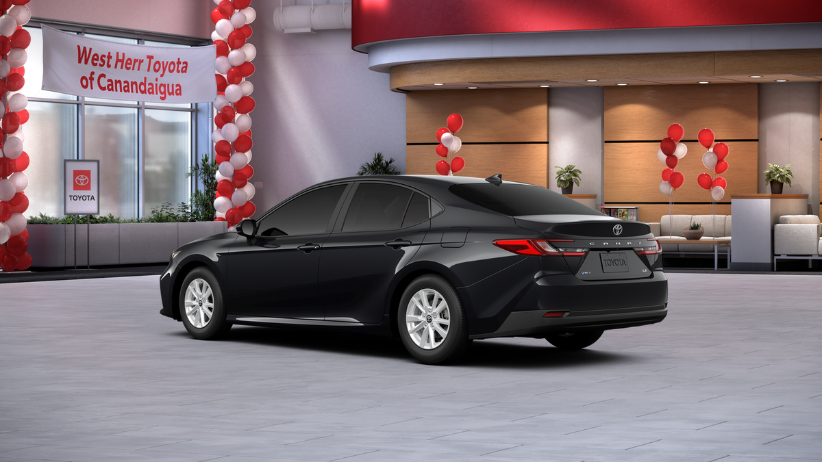 New 2026 Midnight Black Metallic Toyota LE image 14