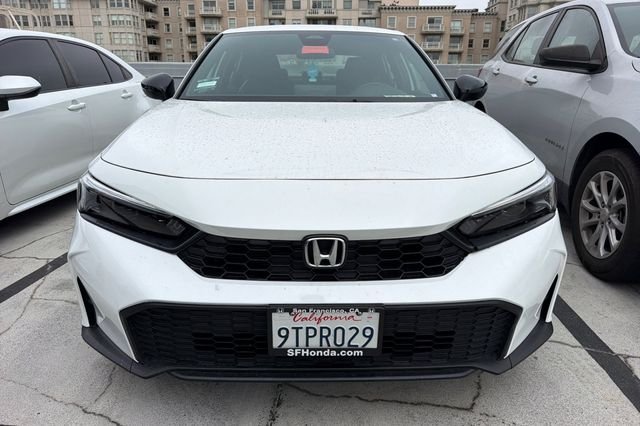 Certified Used 2025 Platinum White Pearl Honda Sport image 3
