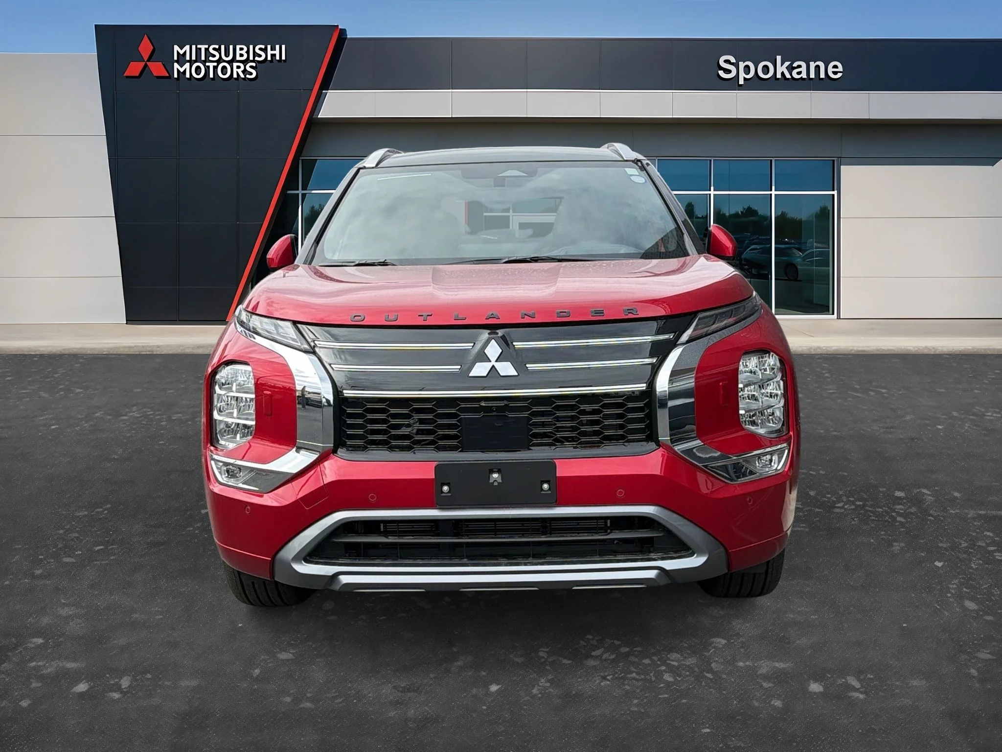 New 2026 Red Diamond W/Black Roof Mitsubishi SEL S-AWC image 2
