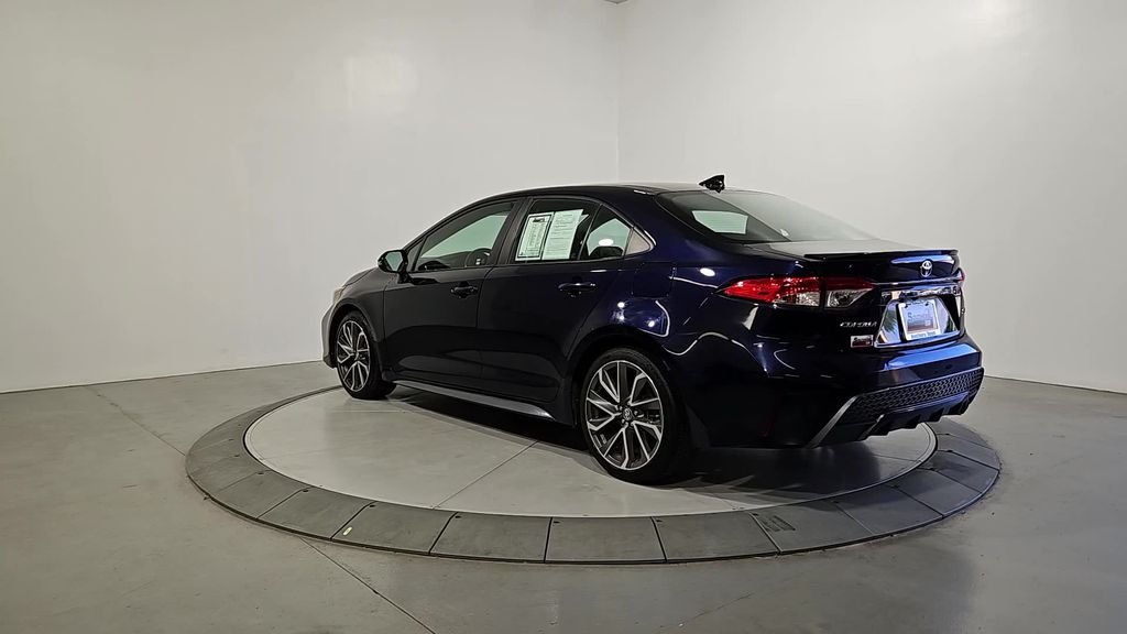 Used 2021 Black Toyota SE image 3