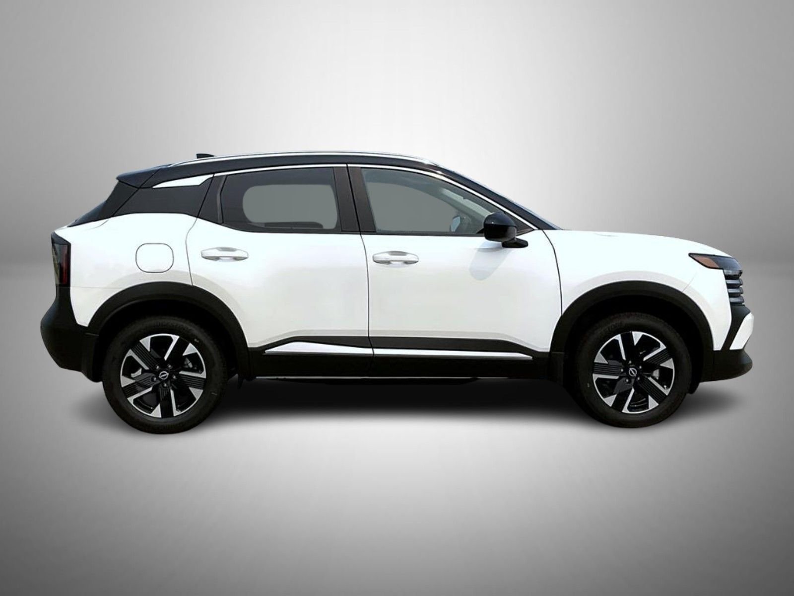 New 2026 Aspen White TriCoat / Super Black Two-tone Nissan SV image 4