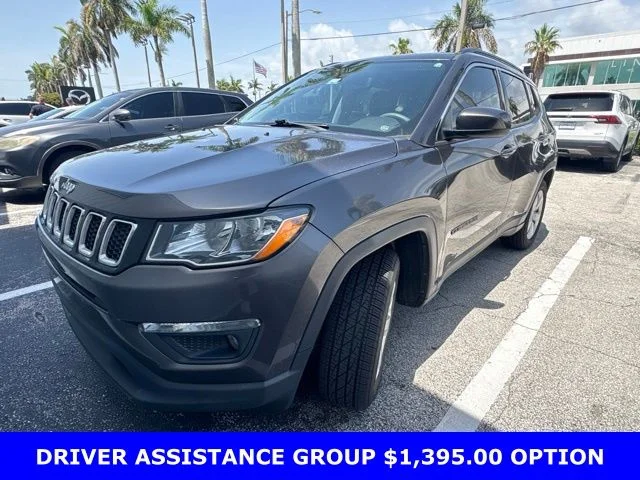 Used 2021 Gray Jeep Latitude image 2