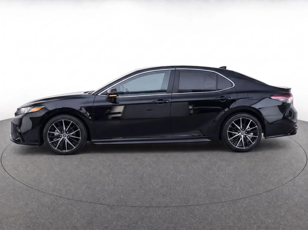Used 2024 Black Toyota SE image 3