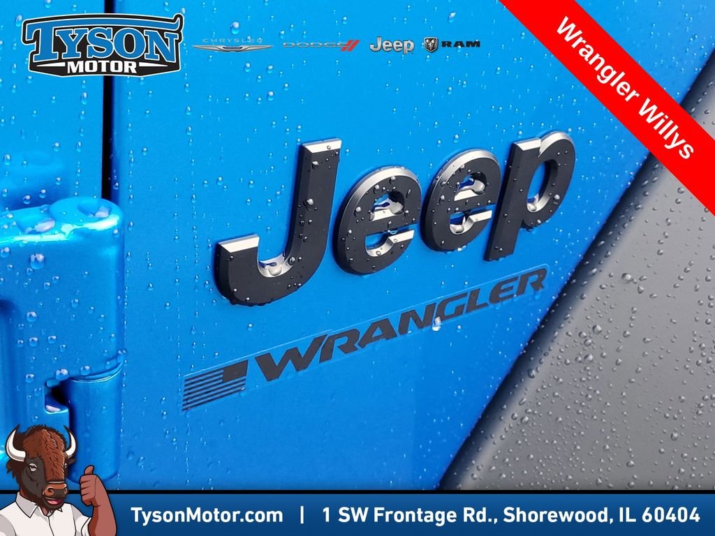 New 2026 Hydro Blue Pearlcoat Jeep Willys image 5