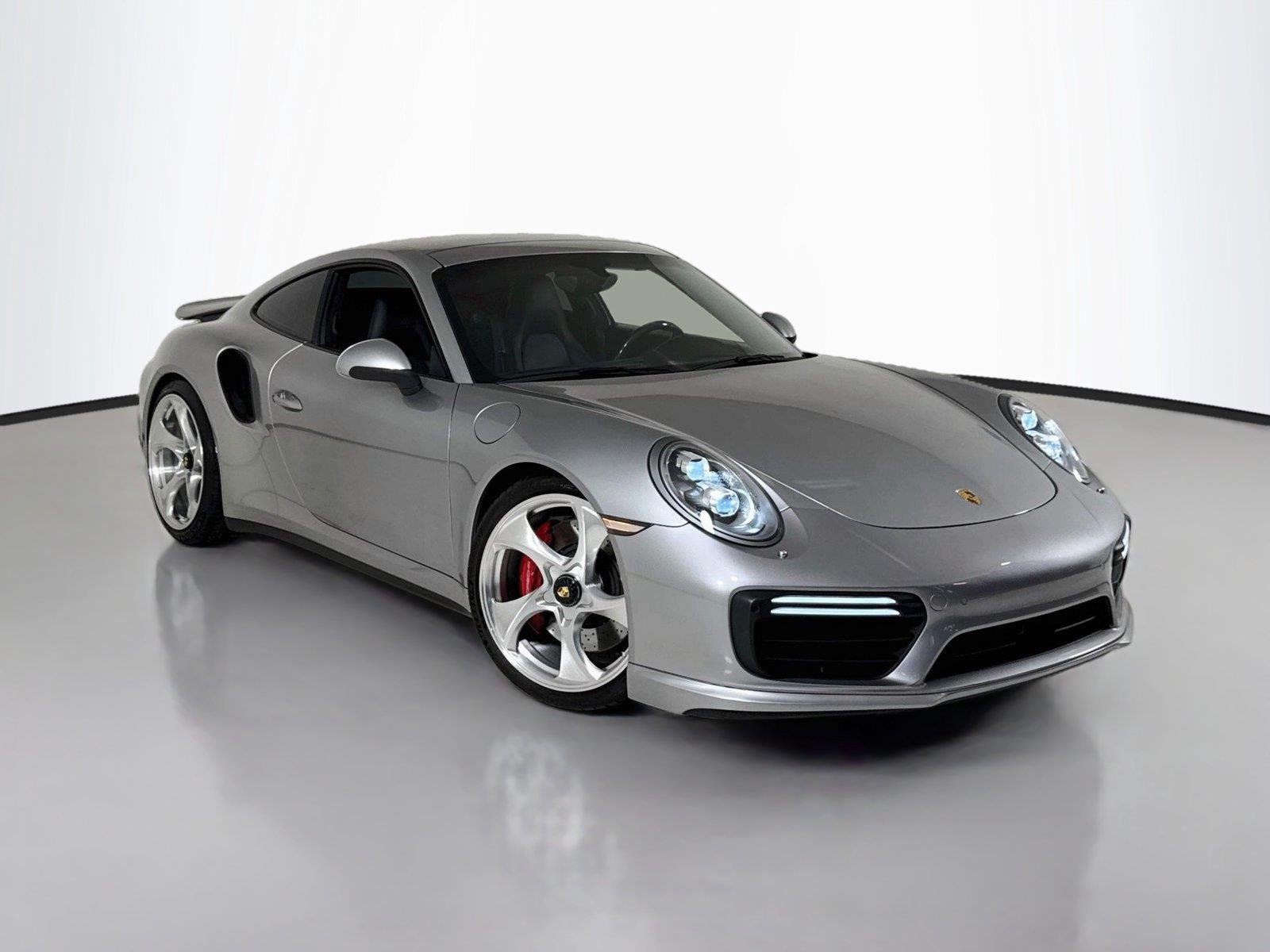 Used 2017 Rhodium Silver Metallic Porsche Turbo | Upgraded Exhaust | Upgraded Wheels | Sunroof image 42