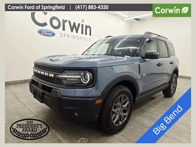 New 2026 Azure Gray Metallic Tri-Coat Ford Big Bend® image 1