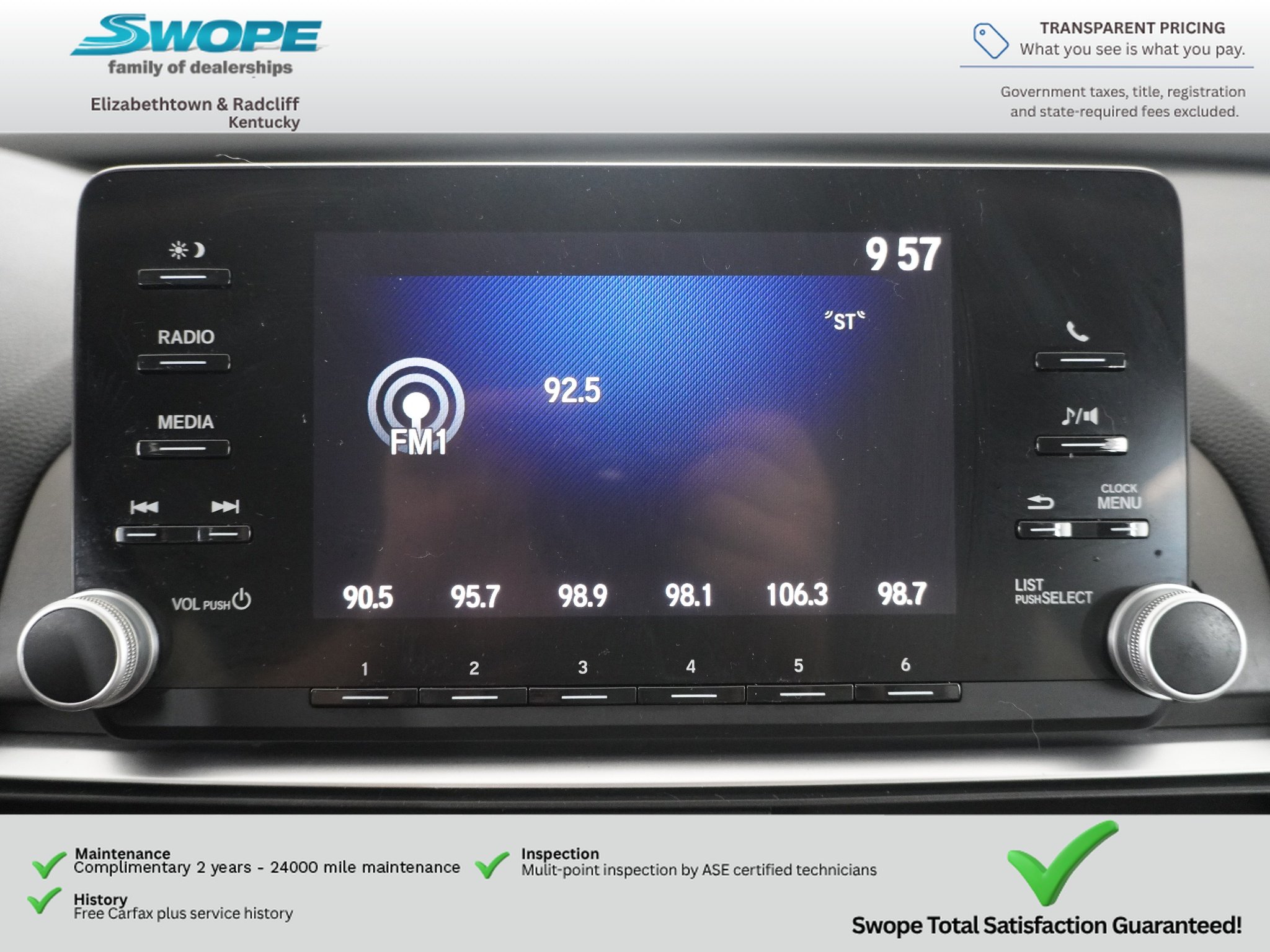 Used 2018 White Orchid Pearl Honda Base image 20