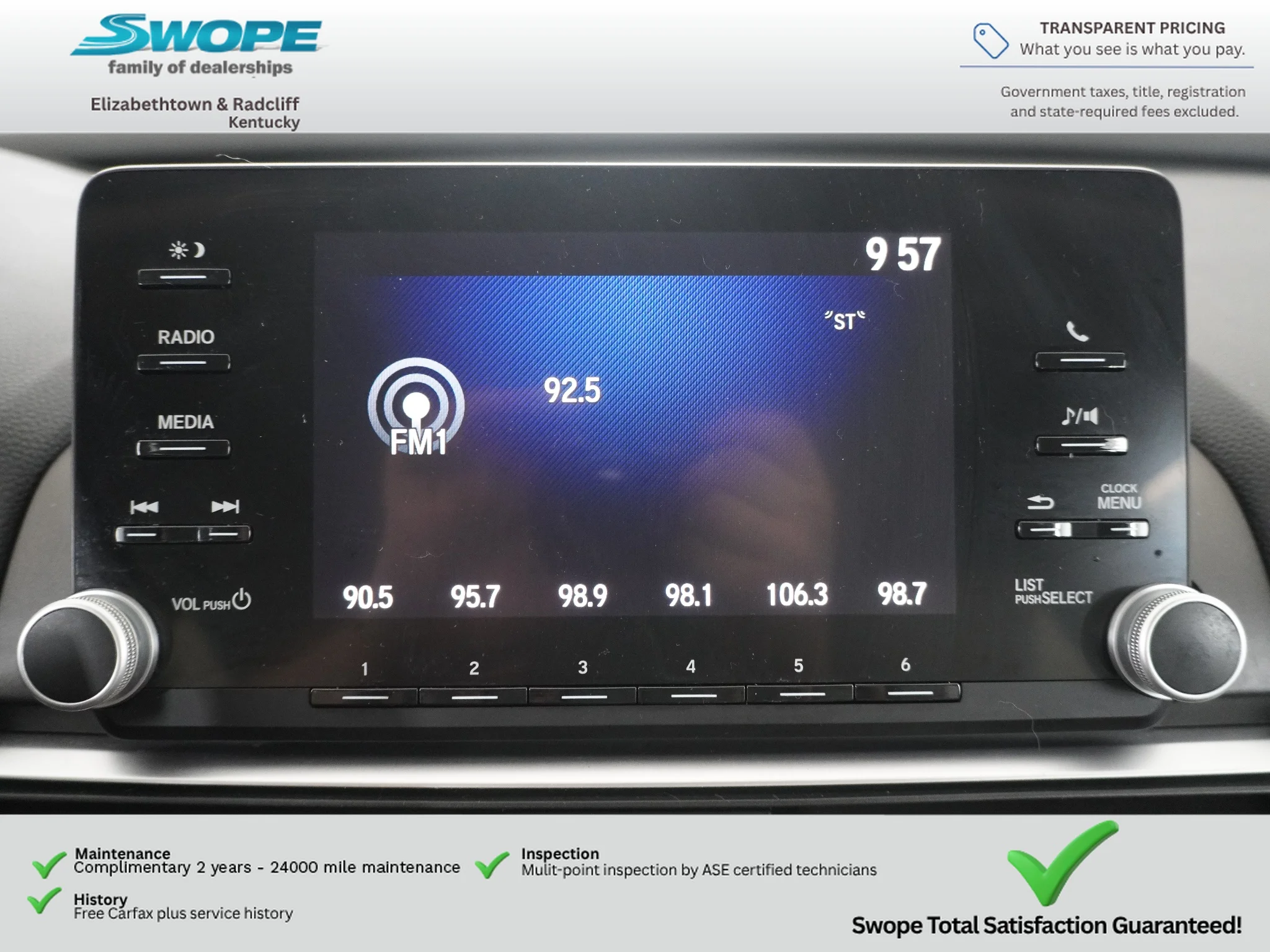 Used 2018 White Orchid Pearl Honda Base image 20