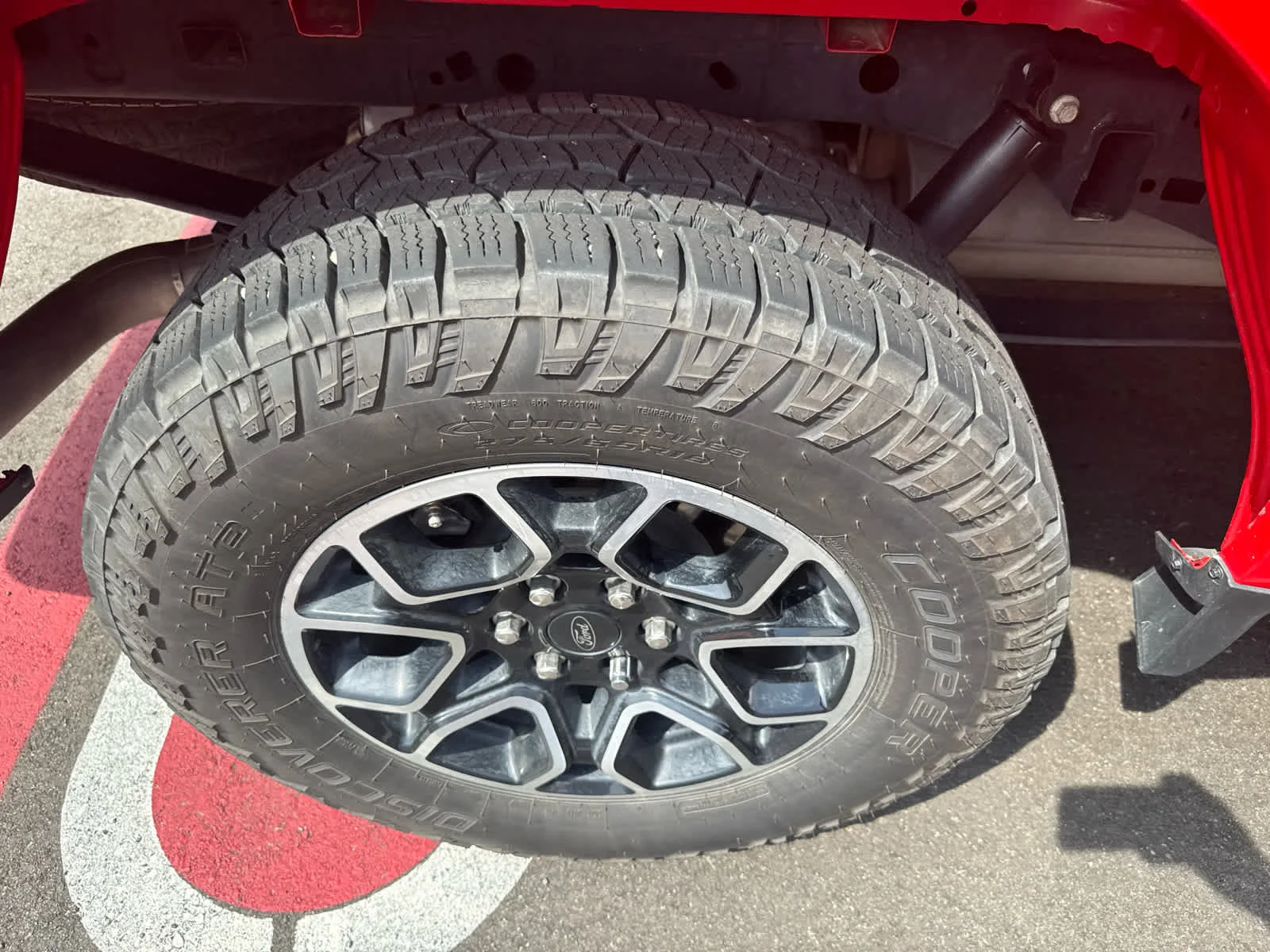 Used 2023 Race Red Ford XL image 3