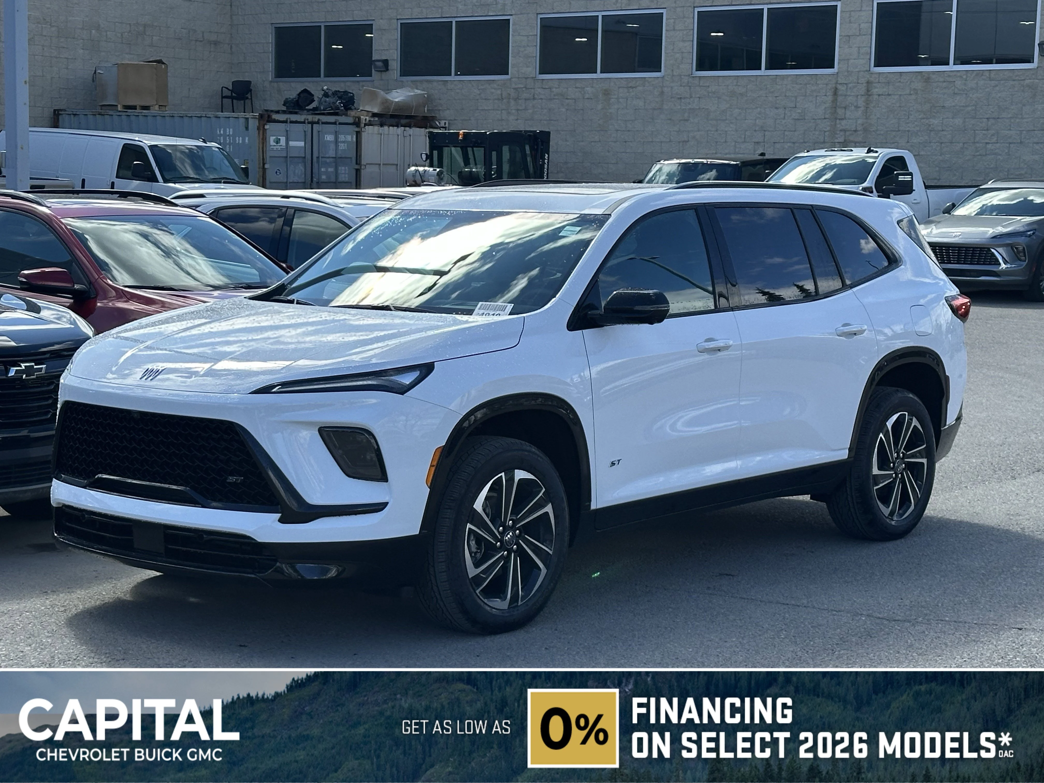 New 2026 Summit White Buick Sport Touring image 1