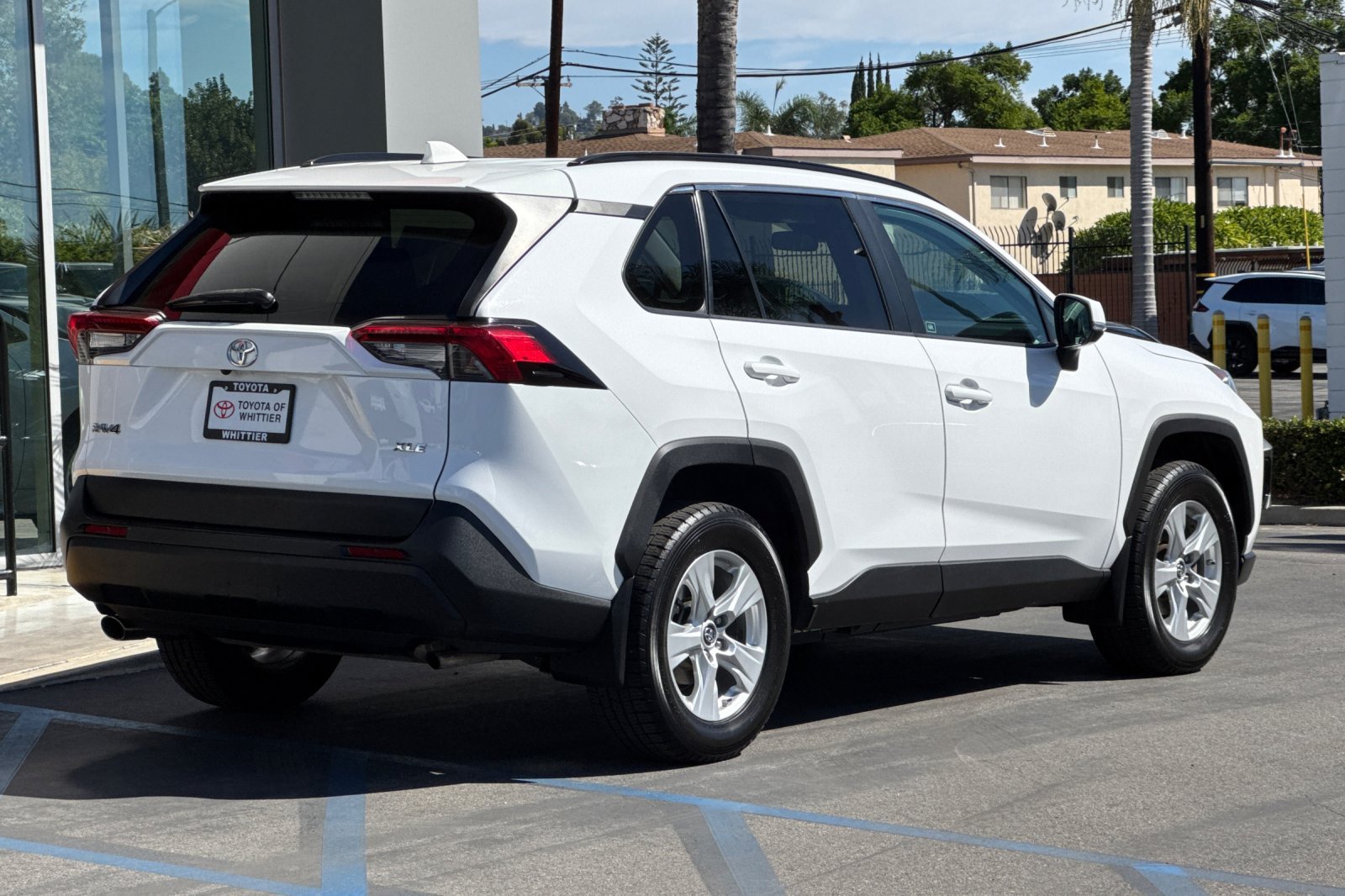Certified Used 2019 White Toyota XLE image 5