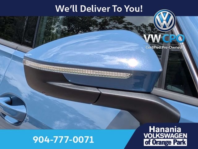 Certified Used 2025 Blue Volkswagen 2.0T SEL R-Line image 10