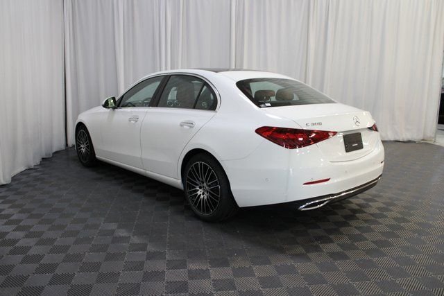 New 2025 Polar White Mercedes-Benz C 300 image 4