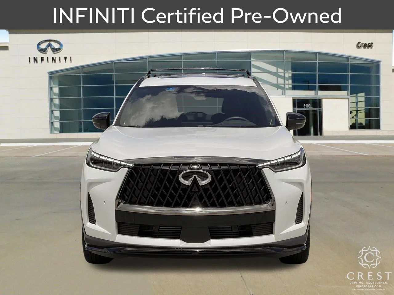 Certified Used 2026 Radiant White INFINITI SPORT image 10