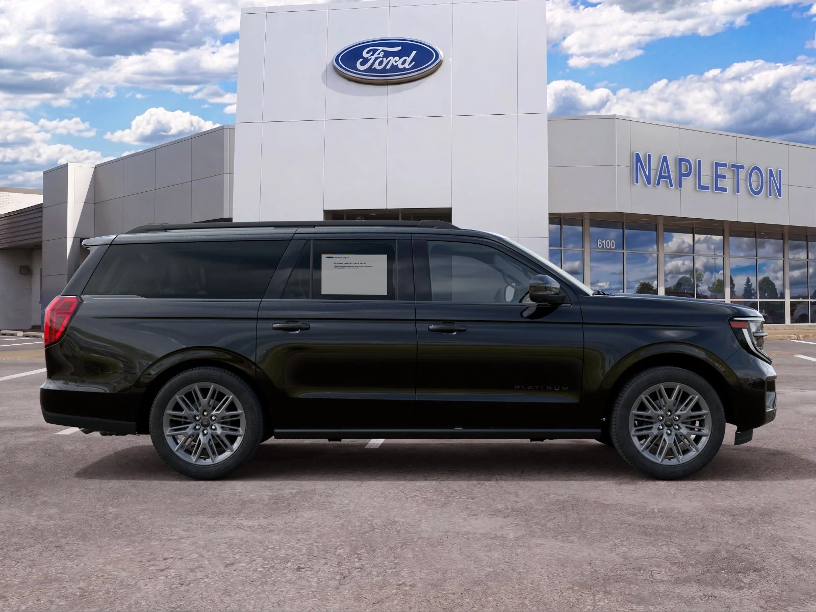 New 2027 Agate Black Metallic Ford MAX Platinum image 5