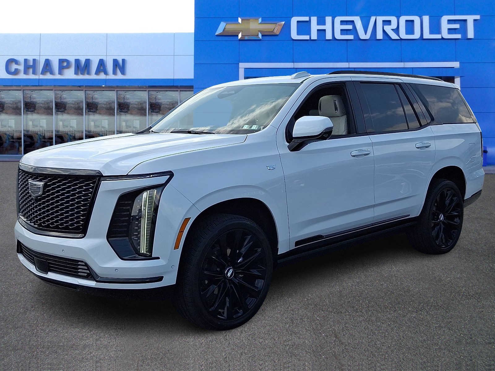 Used 2026 Vibrant White Tricoat Cadillac 4WD Platinum Sport image 3