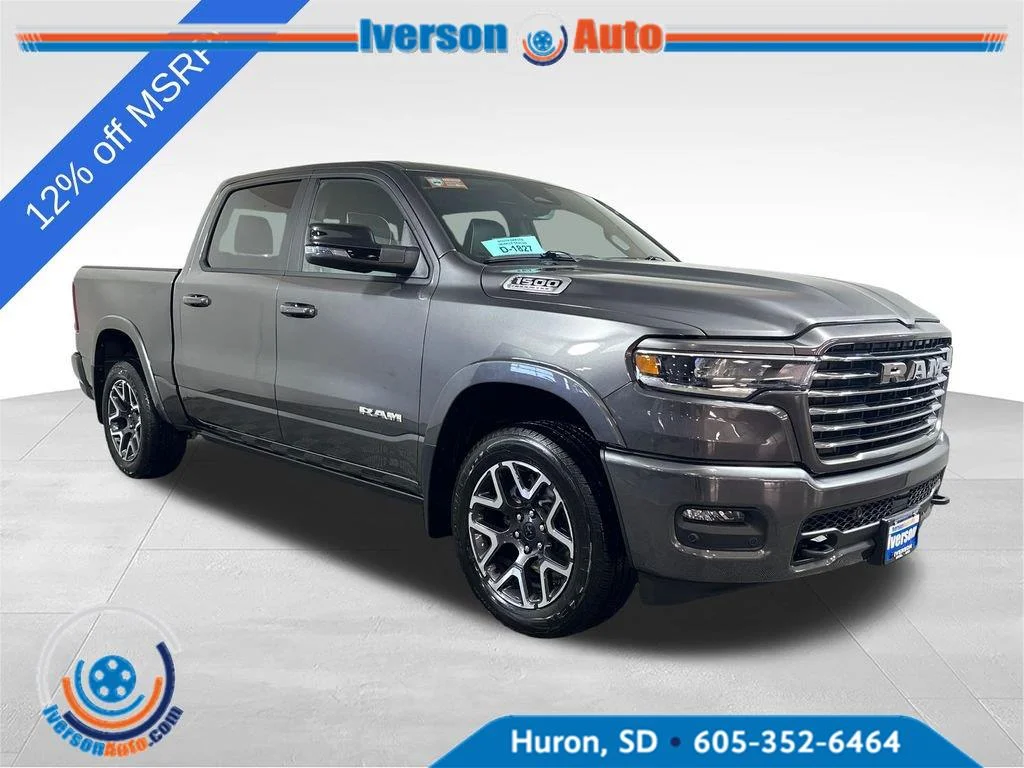 New 2026 Granite Crystal Metallic Clearcoat Ram Laramie image 1
