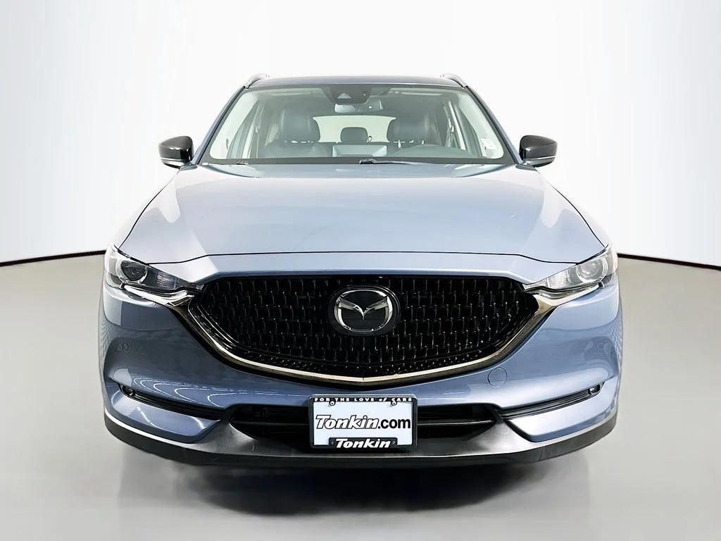 Used 2021 Polymetal Gray Mazda Carbon Edition Turbo image 3
