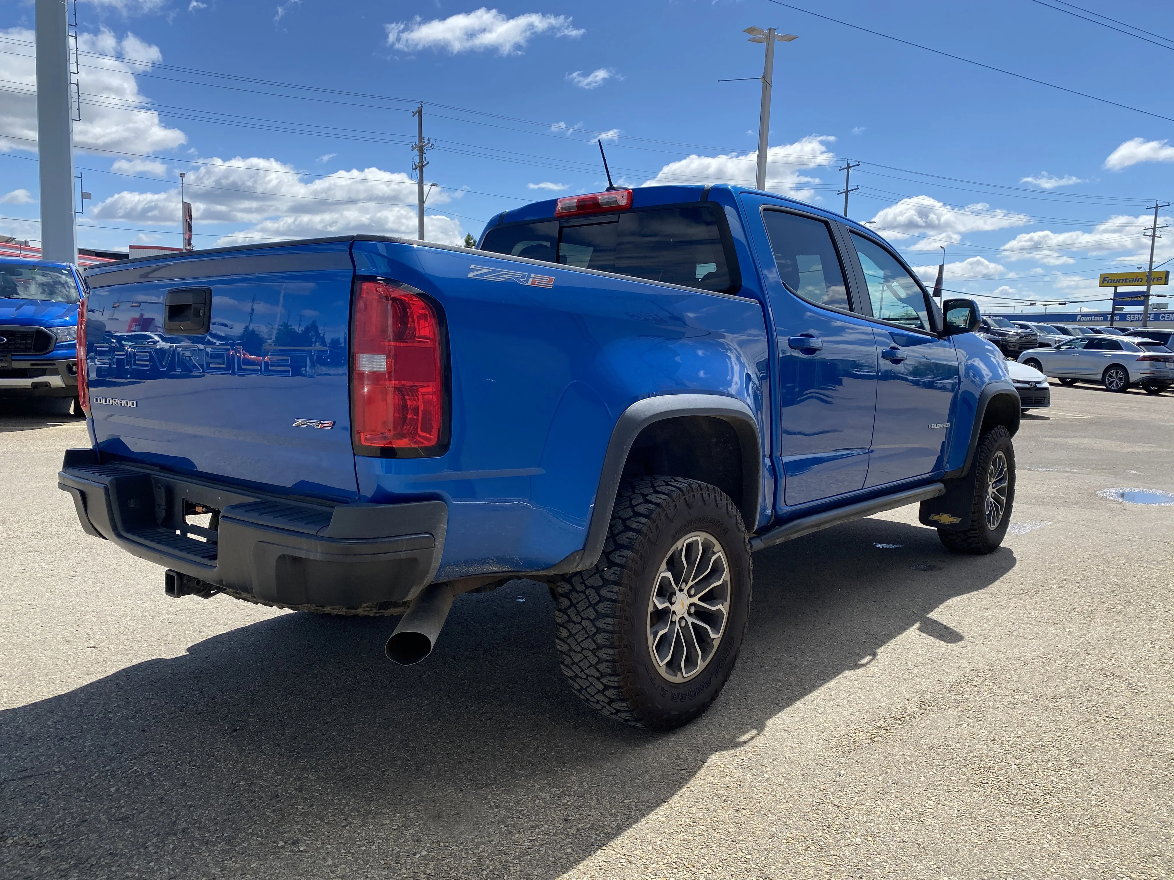 Certified Used 2022 Blue Chevrolet 4WD ZR2 Crew Cab * RARE DIESEL  2.8L * HD TOW PACKAGE * REMOTE STARTER * image 5