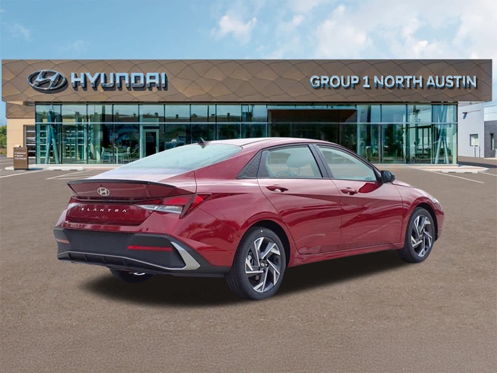 Certified Used 2025 Ultimate Red Hyundai SEL Sport image 5