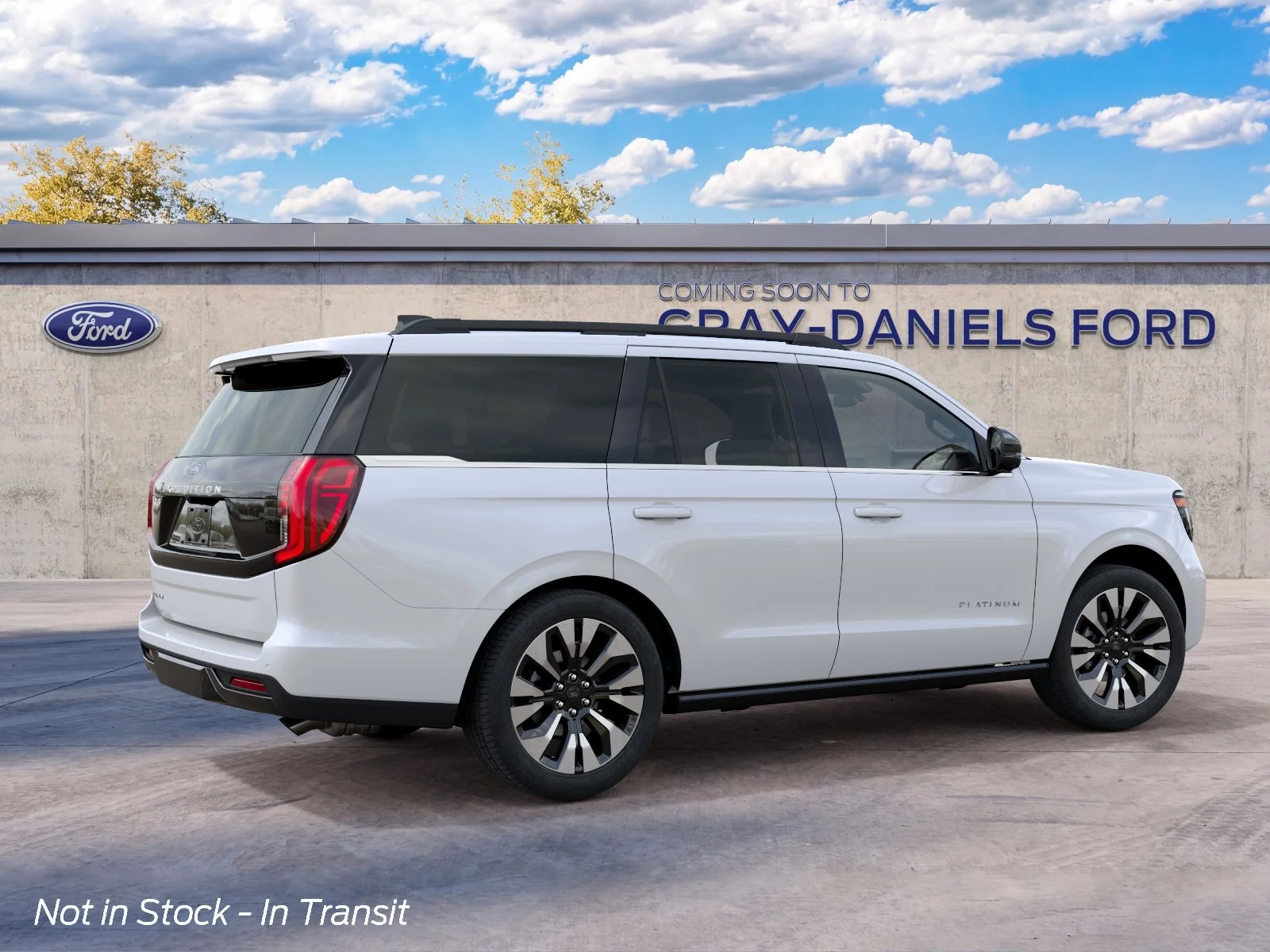 New 2027 Star White Metallic Tri-Coat Ford Platinum image 6
