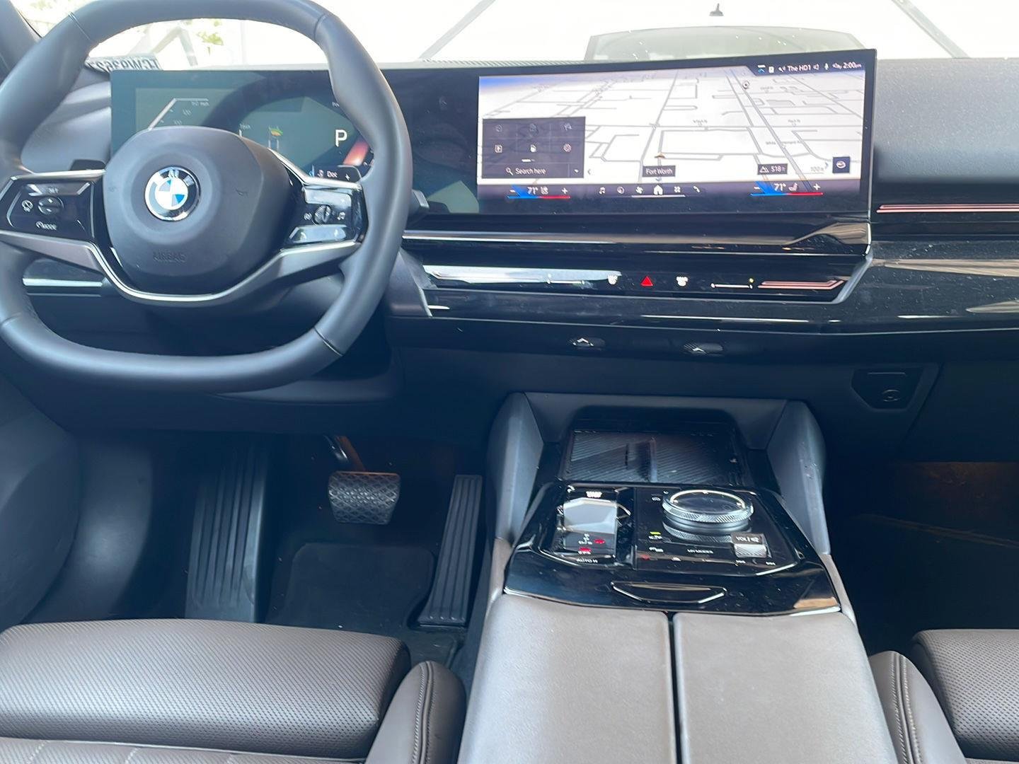 Certified Used 2024 Black Sapphire Metallic BMW 530i image 4