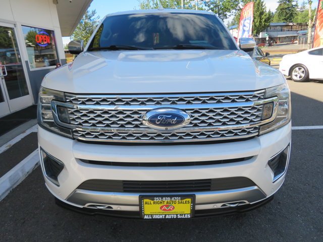 Used 2019 White Platinum Metallic Tri-Coat Ford Platinum image 7