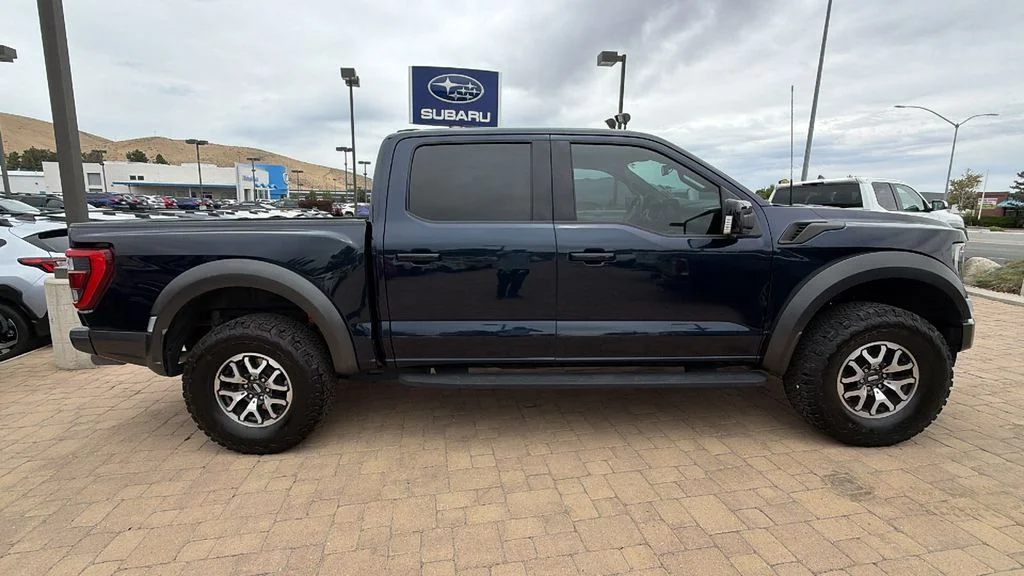 Used 2023 Blue Metallic Ford Raptor image 2