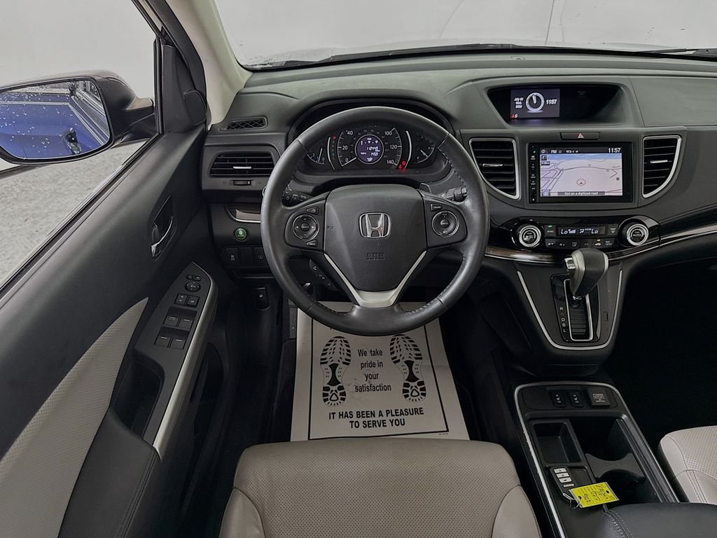 Used 2015 Obsidian Blue Pearl Honda EX-L image 4