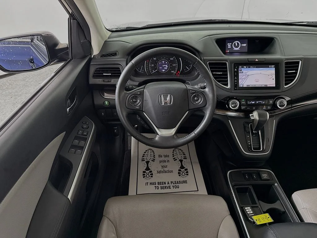 Used 2015 Obsidian Blue Pearl Honda EX-L image 4