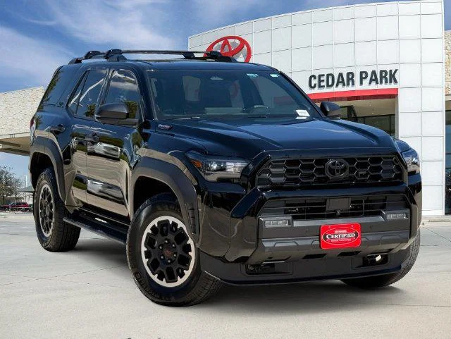 Certified Used 2026 BLACK Toyota Hybrid TRD Off Road Premium image 1