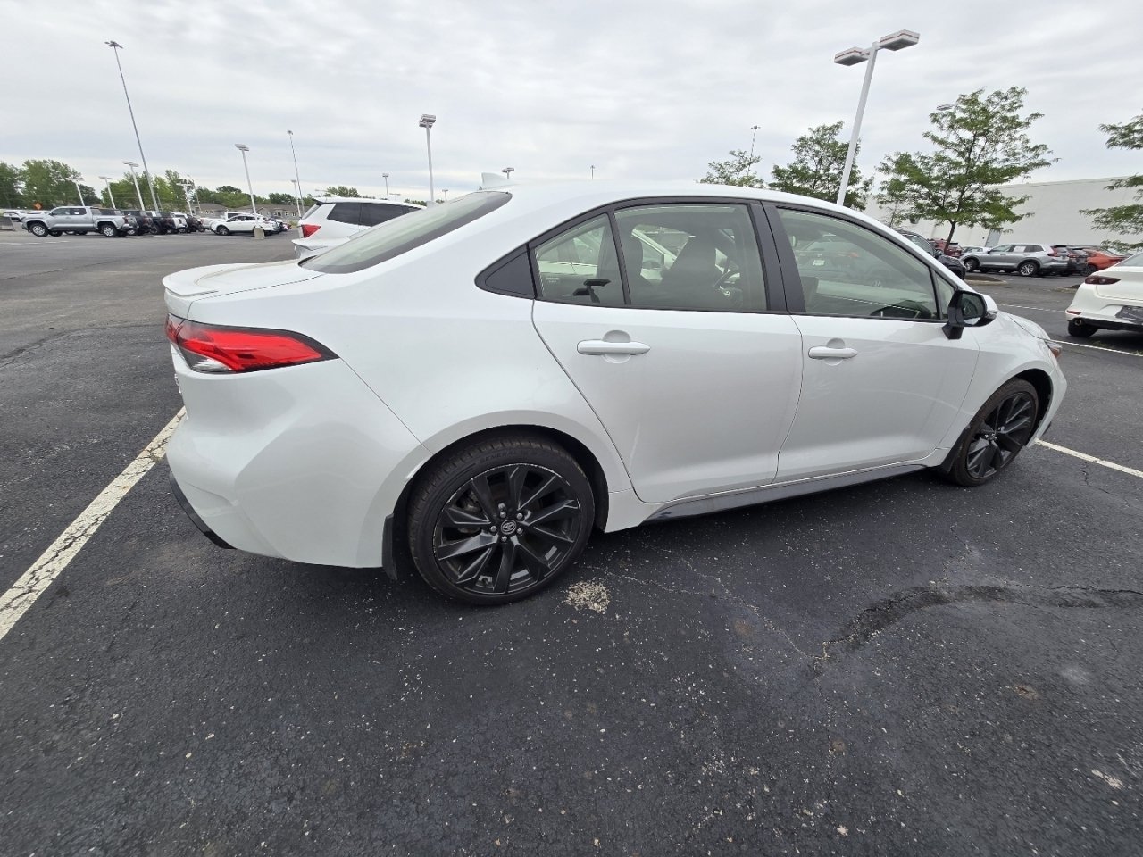 Certified Used 2025 Beige Toyota SE image 8