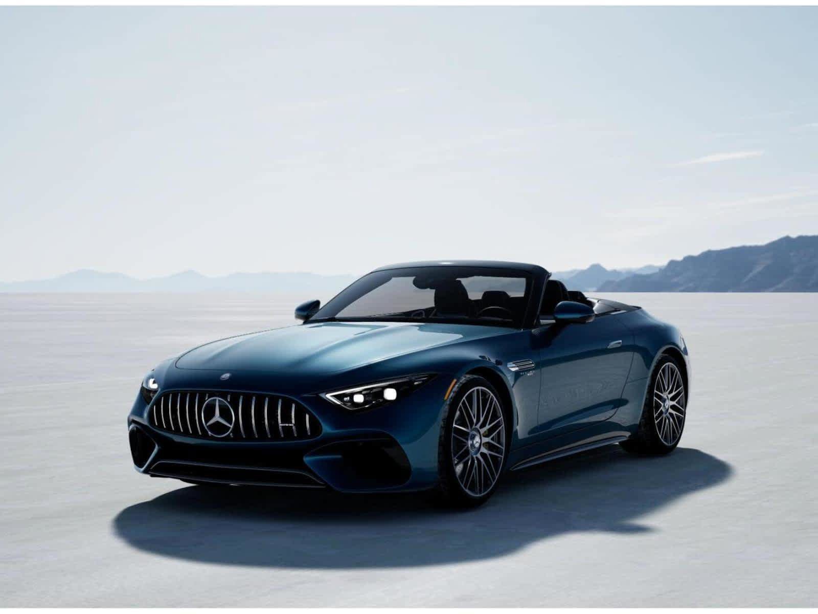 New 2026 Hyper Blue Metallic Mercedes-Benz AMG® SL 55 Roadster image 70