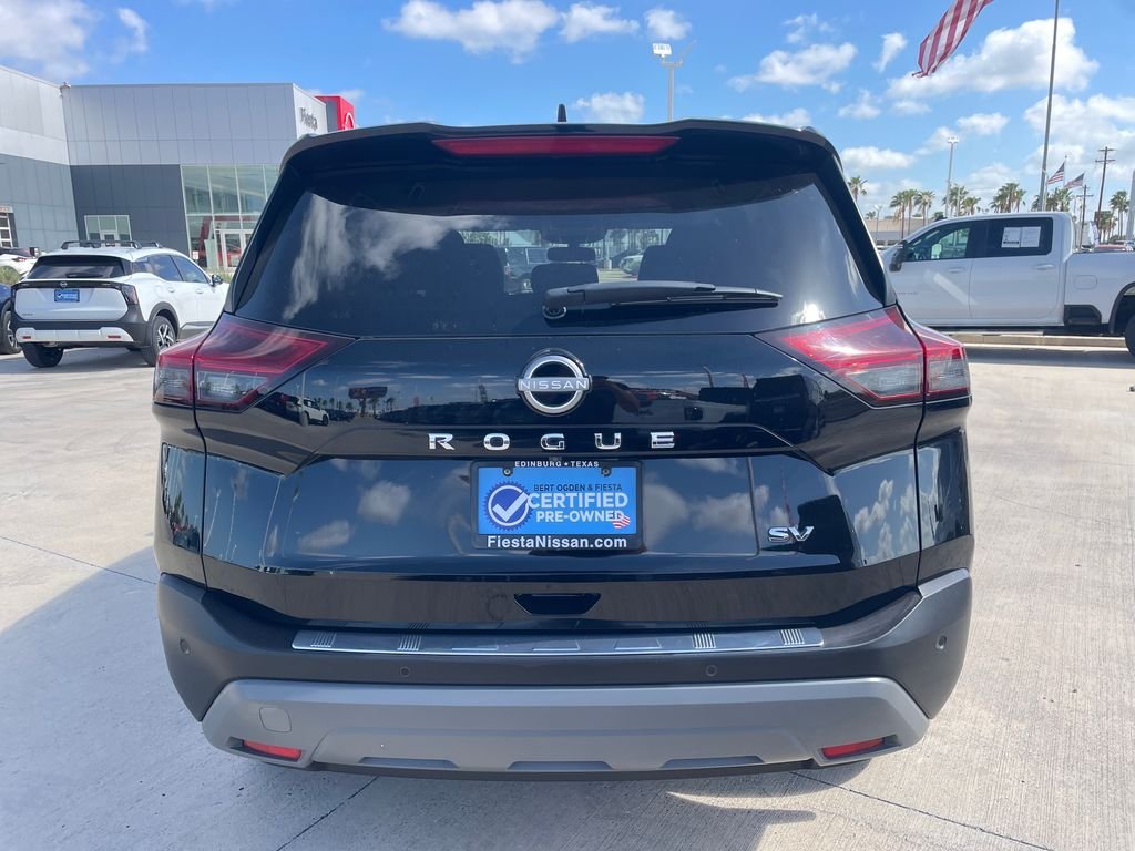 Certified Used 2023 Black Nissan SV image 4