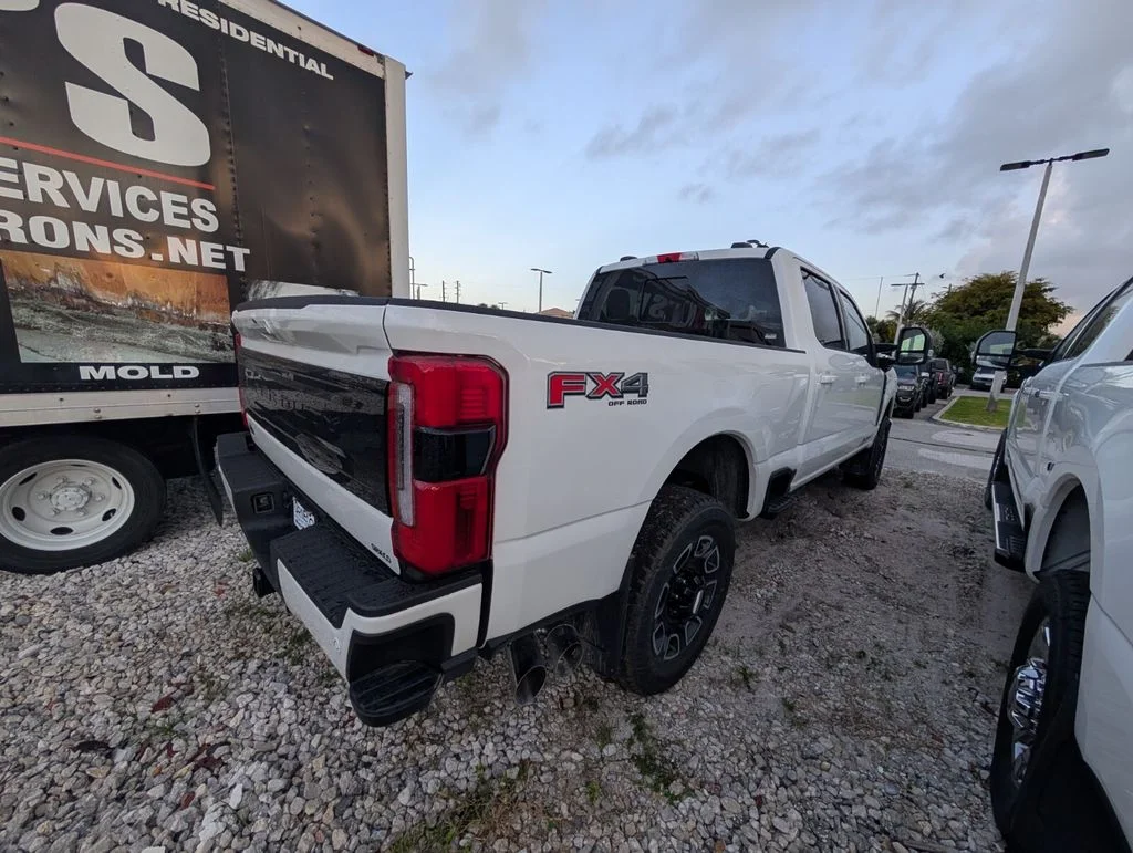 New 2026 Star White Metallic Tri-Coat Ford F-250® Platinum® image 12
