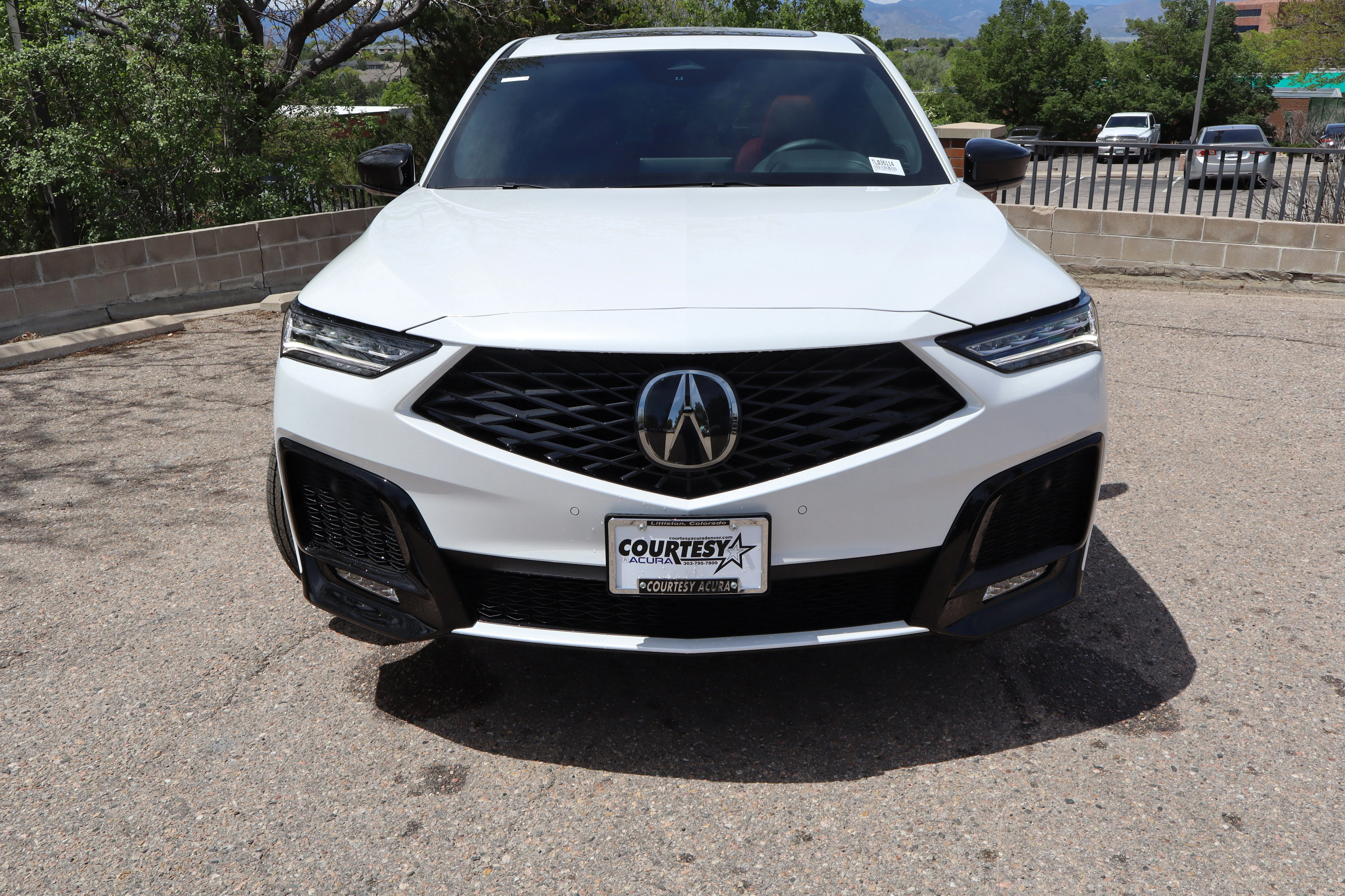 New 2026 Platinum White Pearl Acura w/A-Spec Package image 2