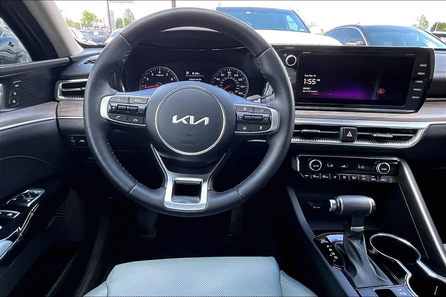 Used 2024 Ebony Black Kia EX image 6